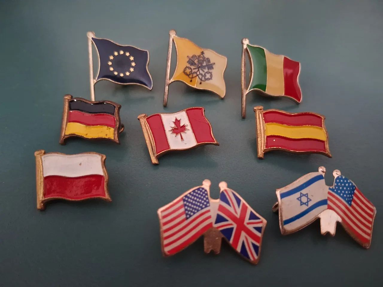Pin bandeiras de países broches - Foto 2