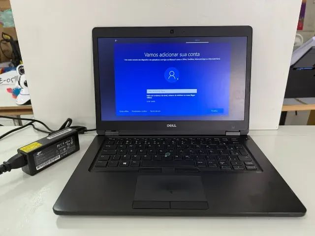 Notebook Dell Latitude 5480 I5 8gb 256gb Ssd Preto Windows 10 Pro