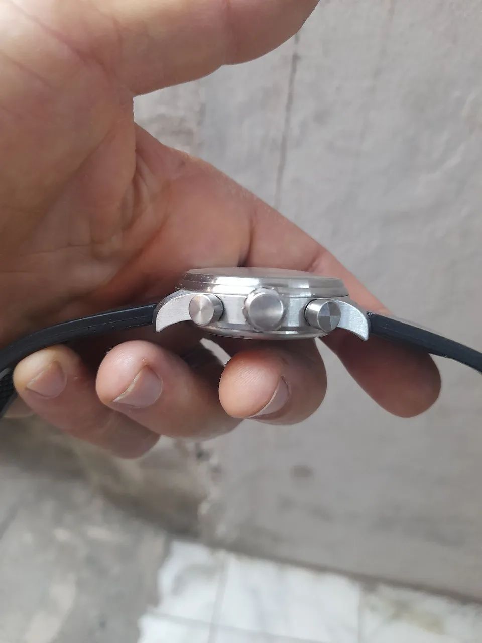 Vendo um relógio Aeromatco cronógrafo funcionando perfeitamente  - Foto 4