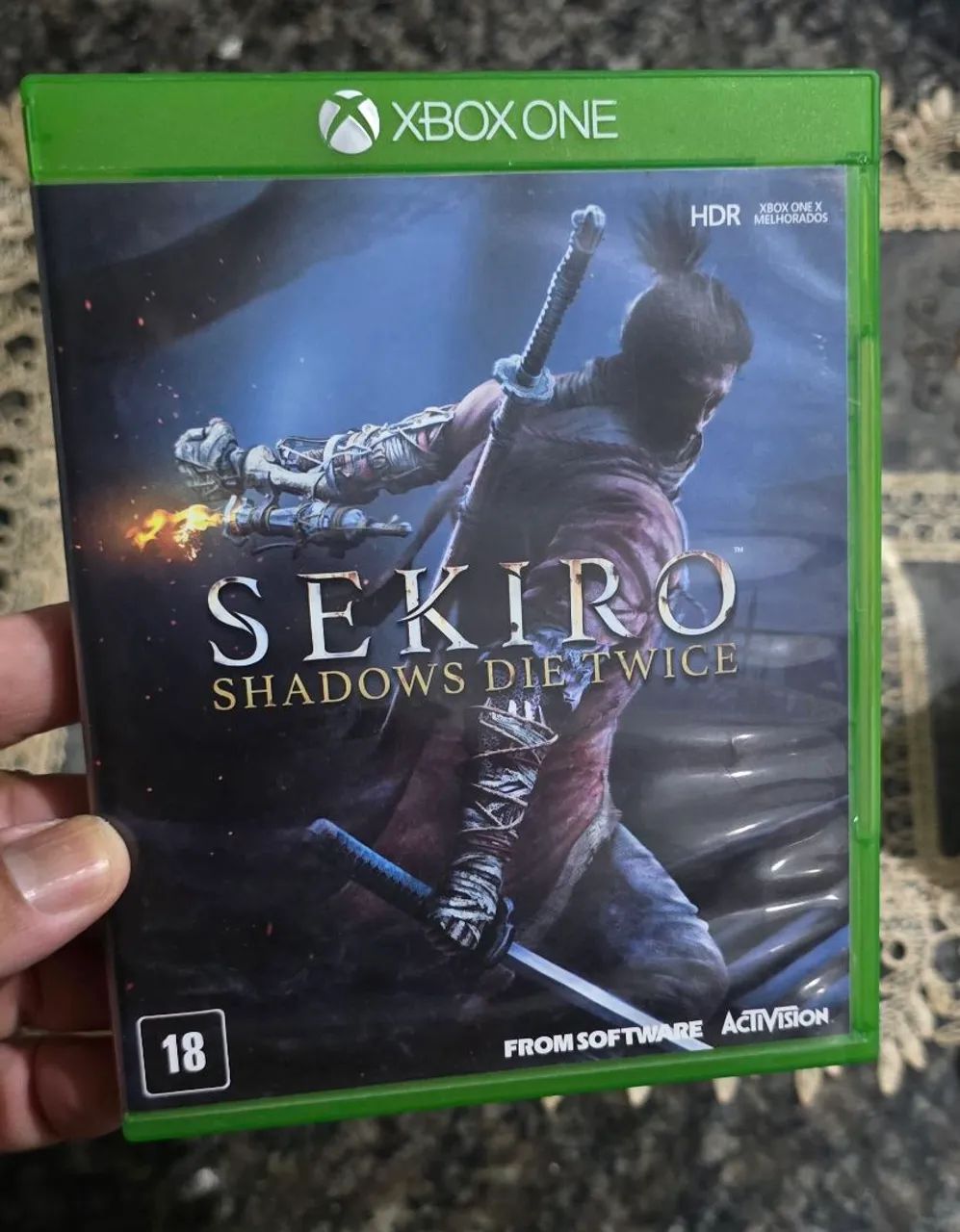 Sekiro edição limitada xbox
