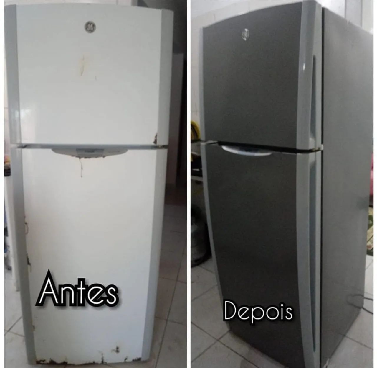 Envelopamento de geladeira  - Foto 2