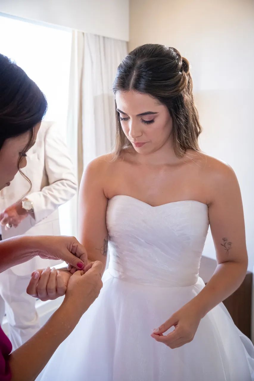 Vestido de noiva manequim 36 - Foto 4