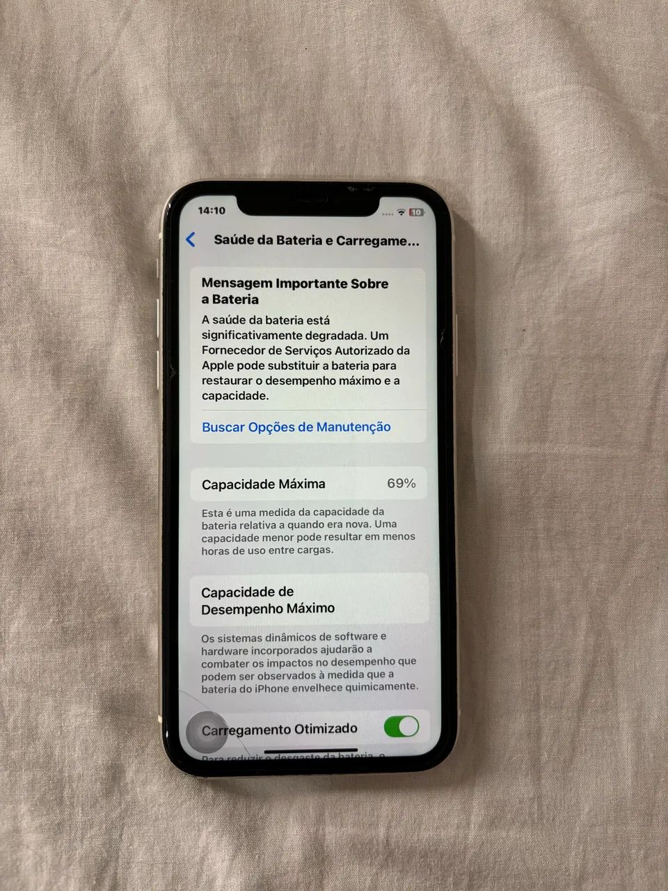 ? iPhone 11 Branco - Excelente estado | Funcionando perfeitamente