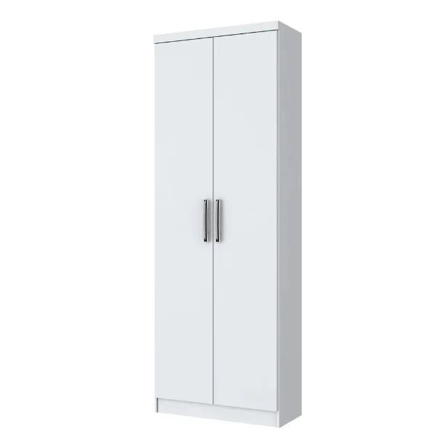 Armário Multiuso com 2 Portas 180cm Branco - Foto 2