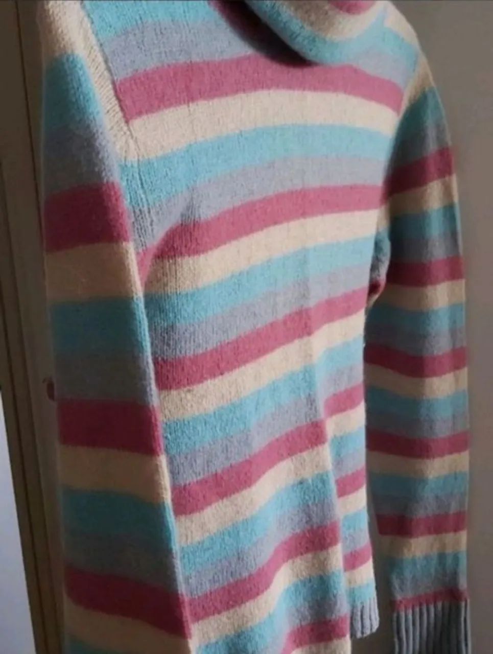 Blusa de lã e angora m - Foto 2