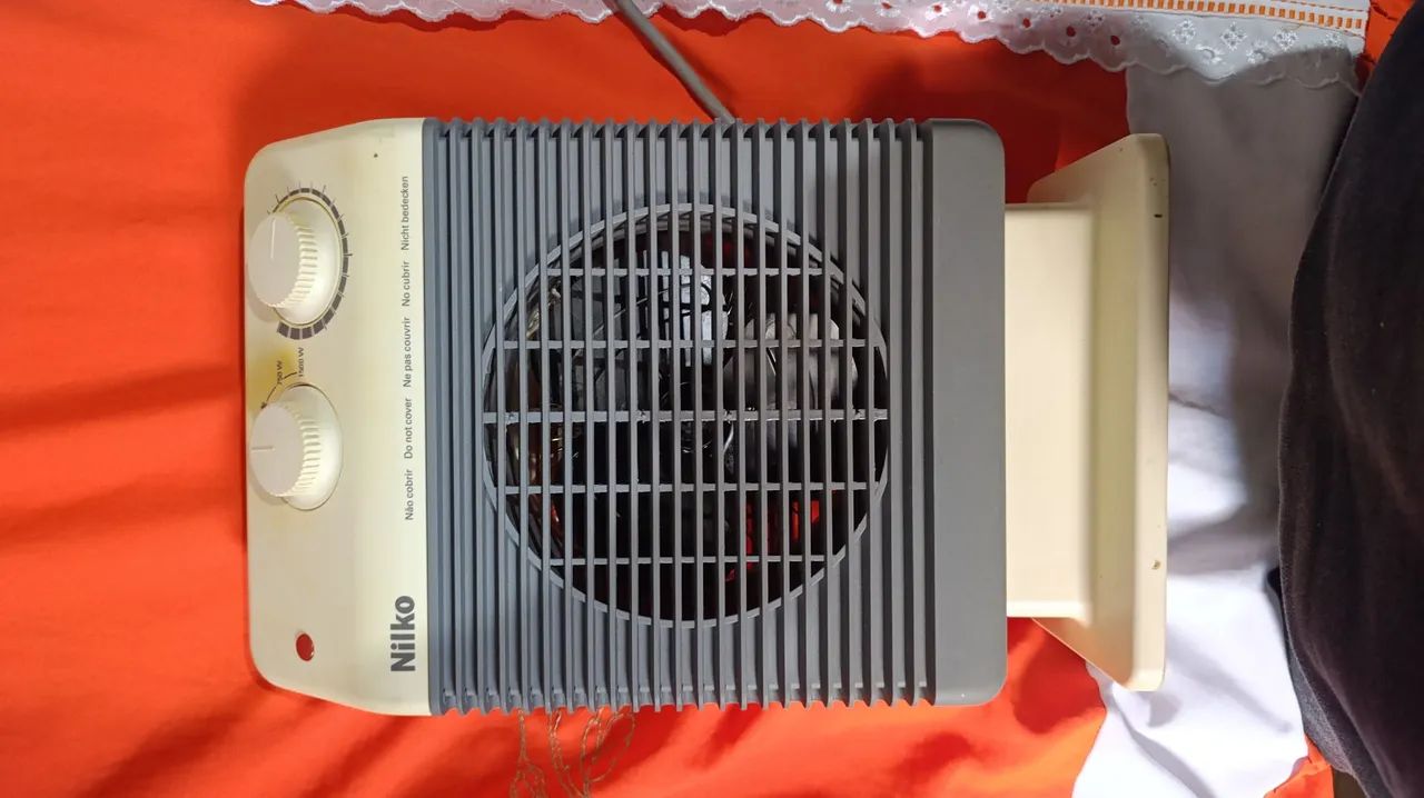 Aquecedor Nilko Anos 70 - Funcionando Perfeitamente! (110V) - Foto 2