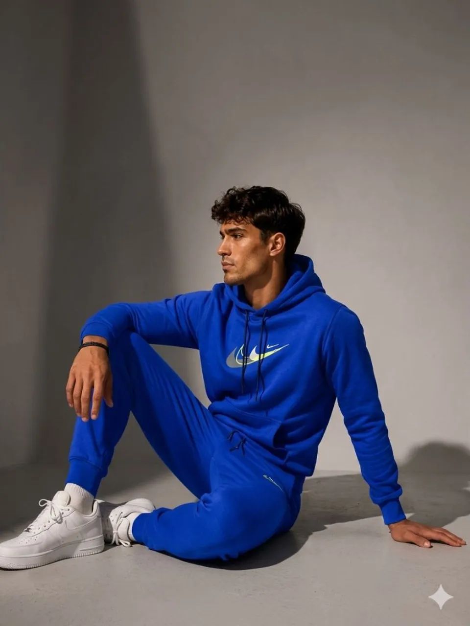 Conjunto moletom masculino Nike , preto,azul, chumbo  - Foto 5