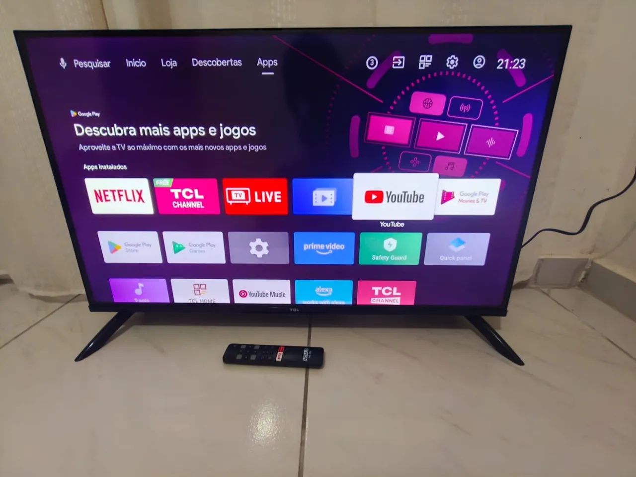 TV TCL SMART ANDROID 32 POLEGADAS 