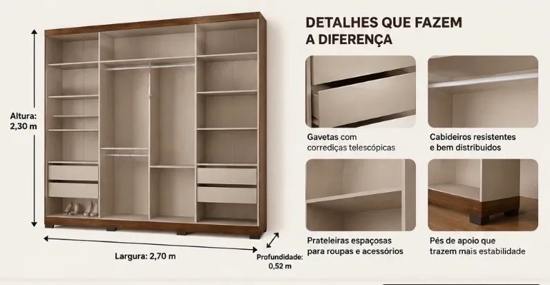 Guarda roupa  - Foto 5