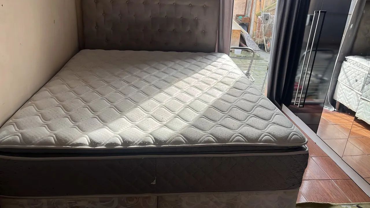 Cama box Queen. (Entrego) - Foto 2