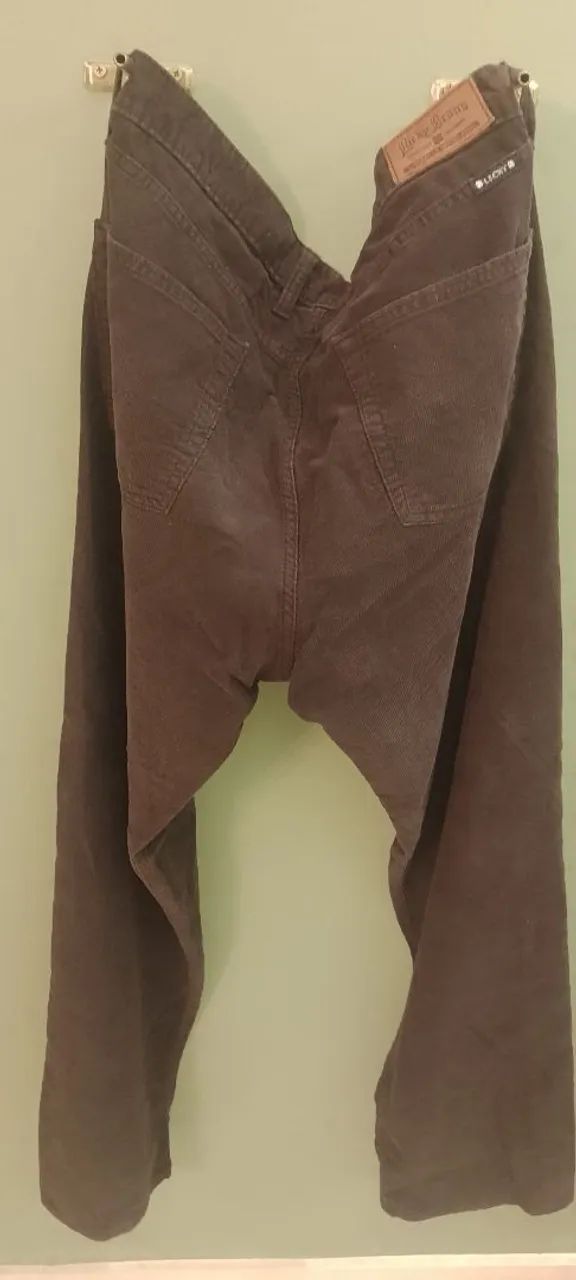 Calça de Veludo Lucky Brand. Original num 48 - Foto 5