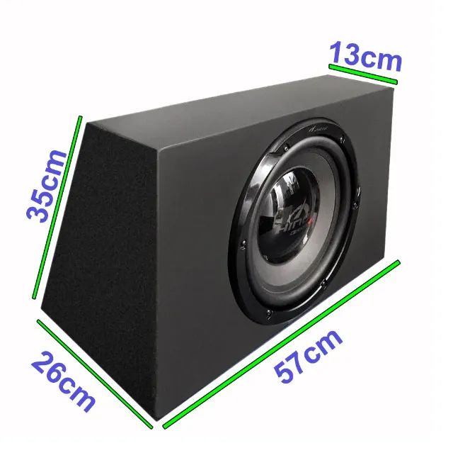 Caixa Subwoofer 12 polegadas Hinor carbono 450, Sete Lagoas, Envio todo BR - Foto 2