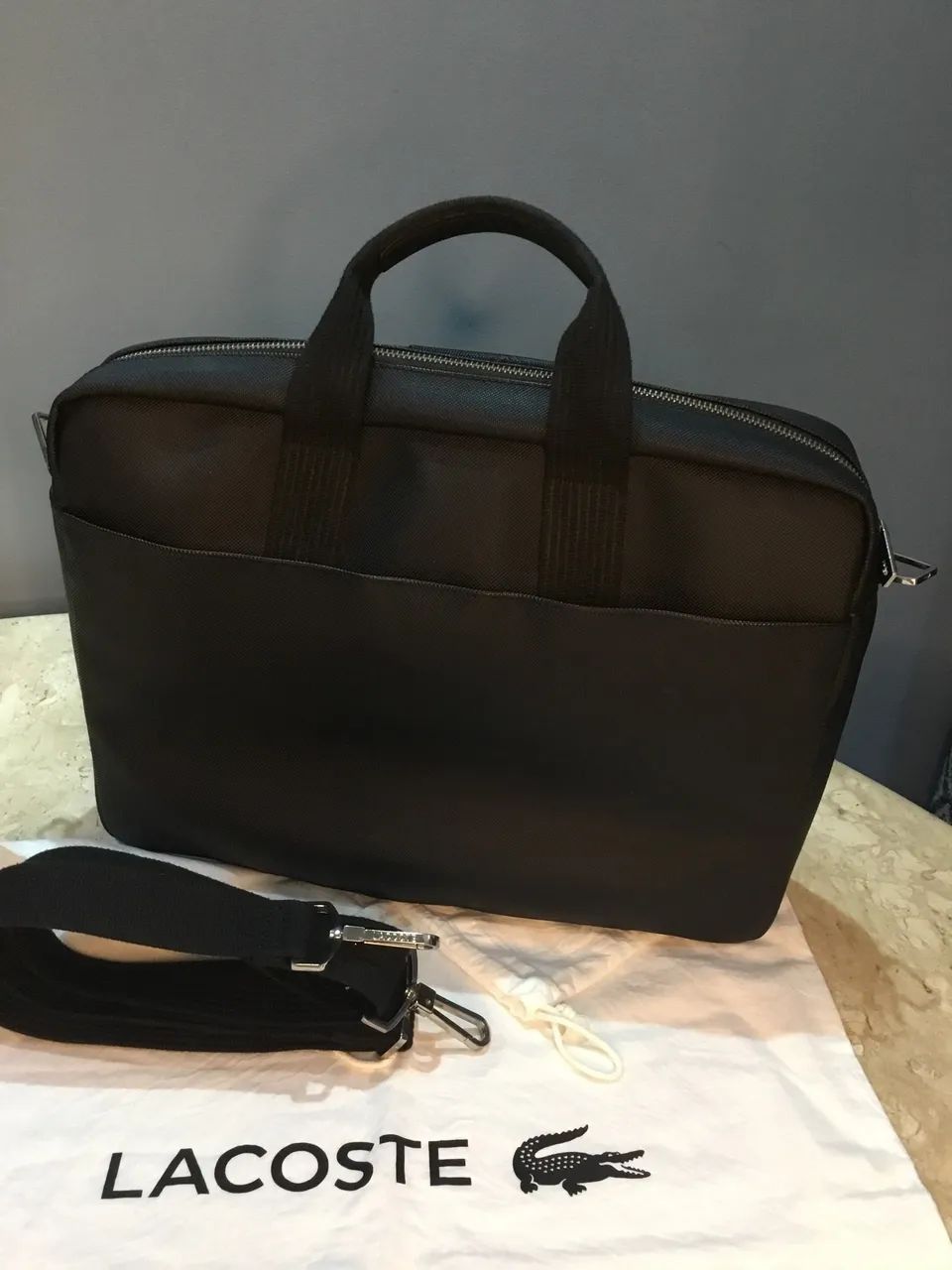 Pasta Executiva Briefcase Notebbok Lacoste - Foto 4