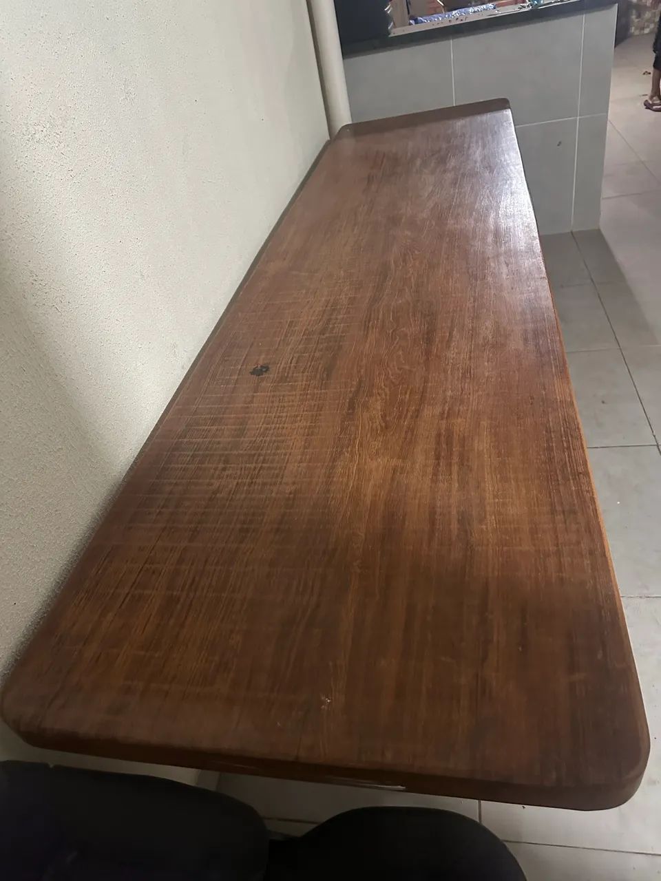Mesa 3mt/0,80 cm, cama Box, sofá  - Foto 4