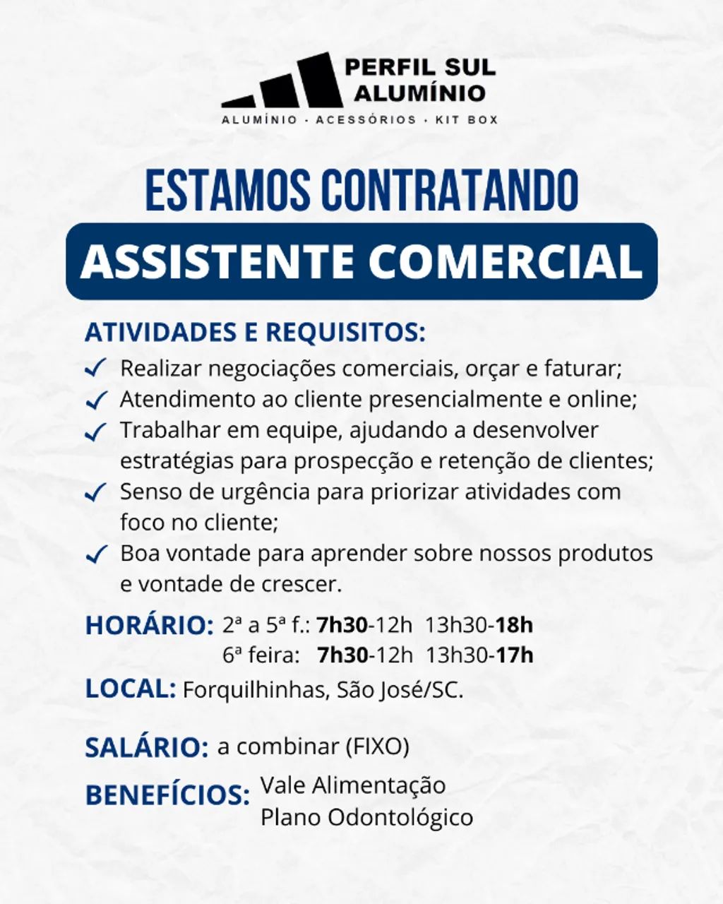 Assistente comercial