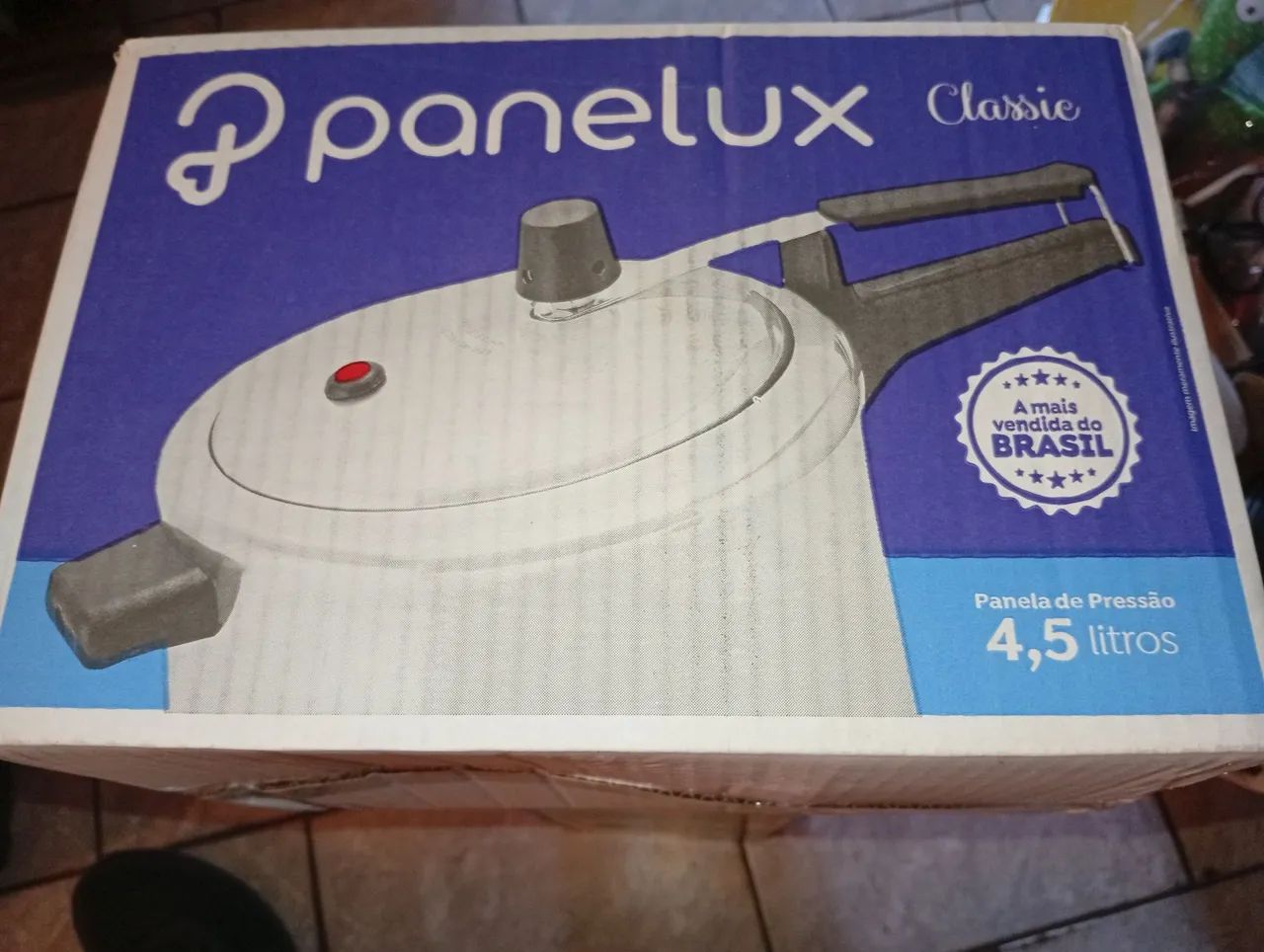 Panela de pressão 4,5 Confira