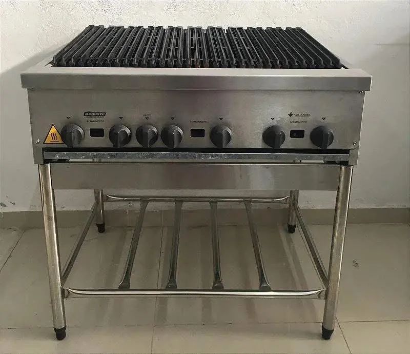 Charbroiler Venâncio 90 cm gás  - Foto 2