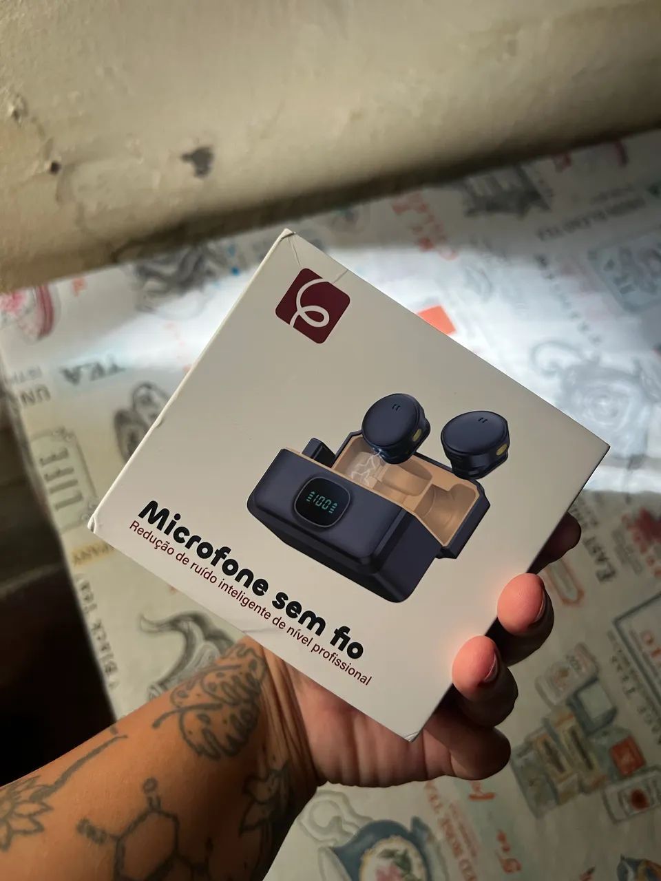 Microfone sem fio NOVO65724023893761124