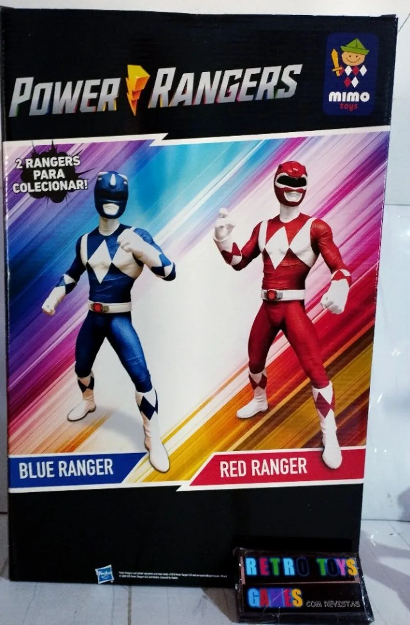 POWER RANGER VERMELHO MIMO 40 CENTIMETROS - Foto 3