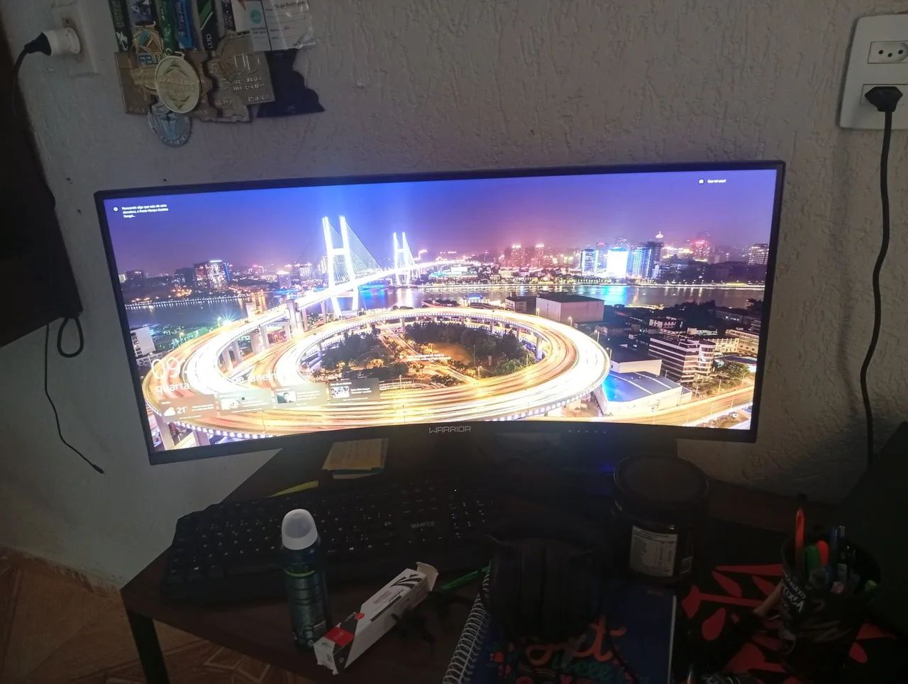 PC gamer com tela curva 32 polegadas  - Foto 3
