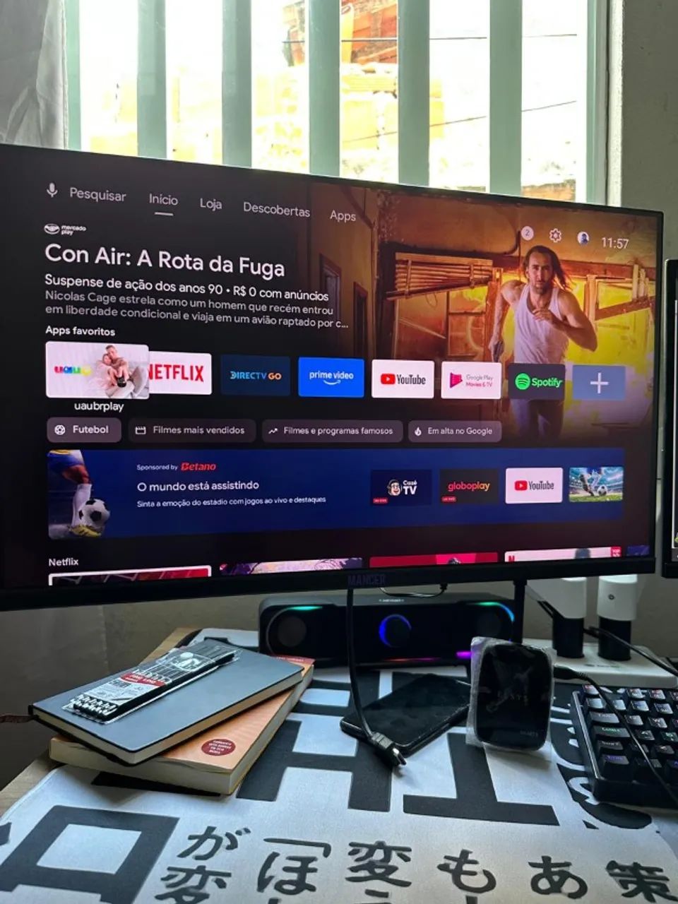 Aparelho para Transformar TV em Smart TV Elsys + Controle de Voz - Foto 3