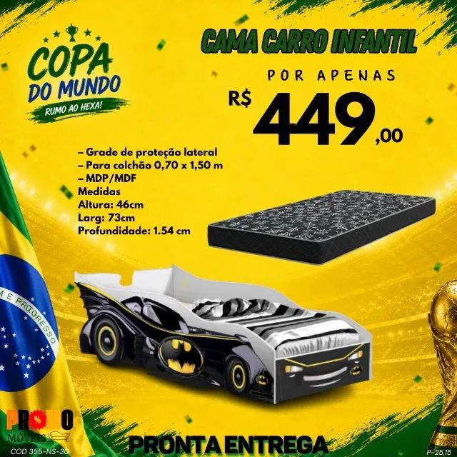 Cama carro (Pague na entrega)