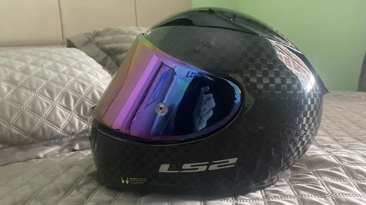 Capacete de carbono LS2 - Foto 3