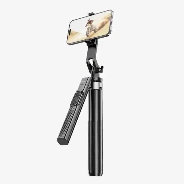 Tripé + Bastão de Selfie com Altura de até 180 cm - Foto 2