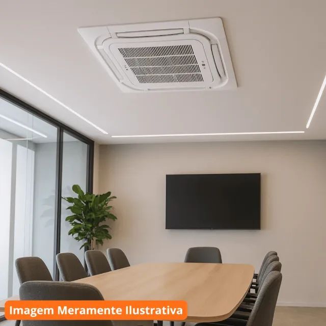 Split Cassete Inverter Midea 60 mil BTUS Novo - Foto 2