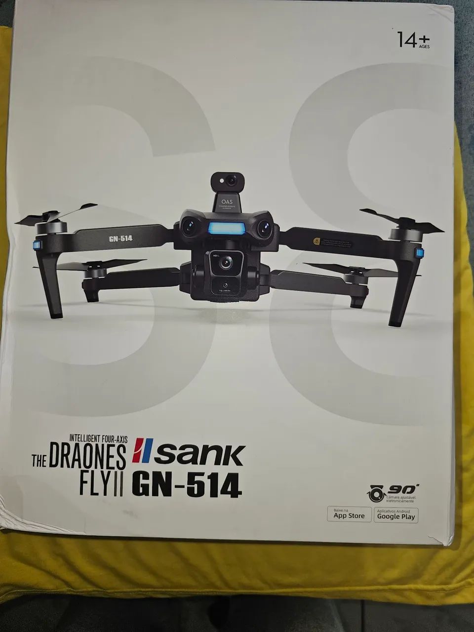 Drone Sank Modelo GN 514  (Homologado) - Foto 4