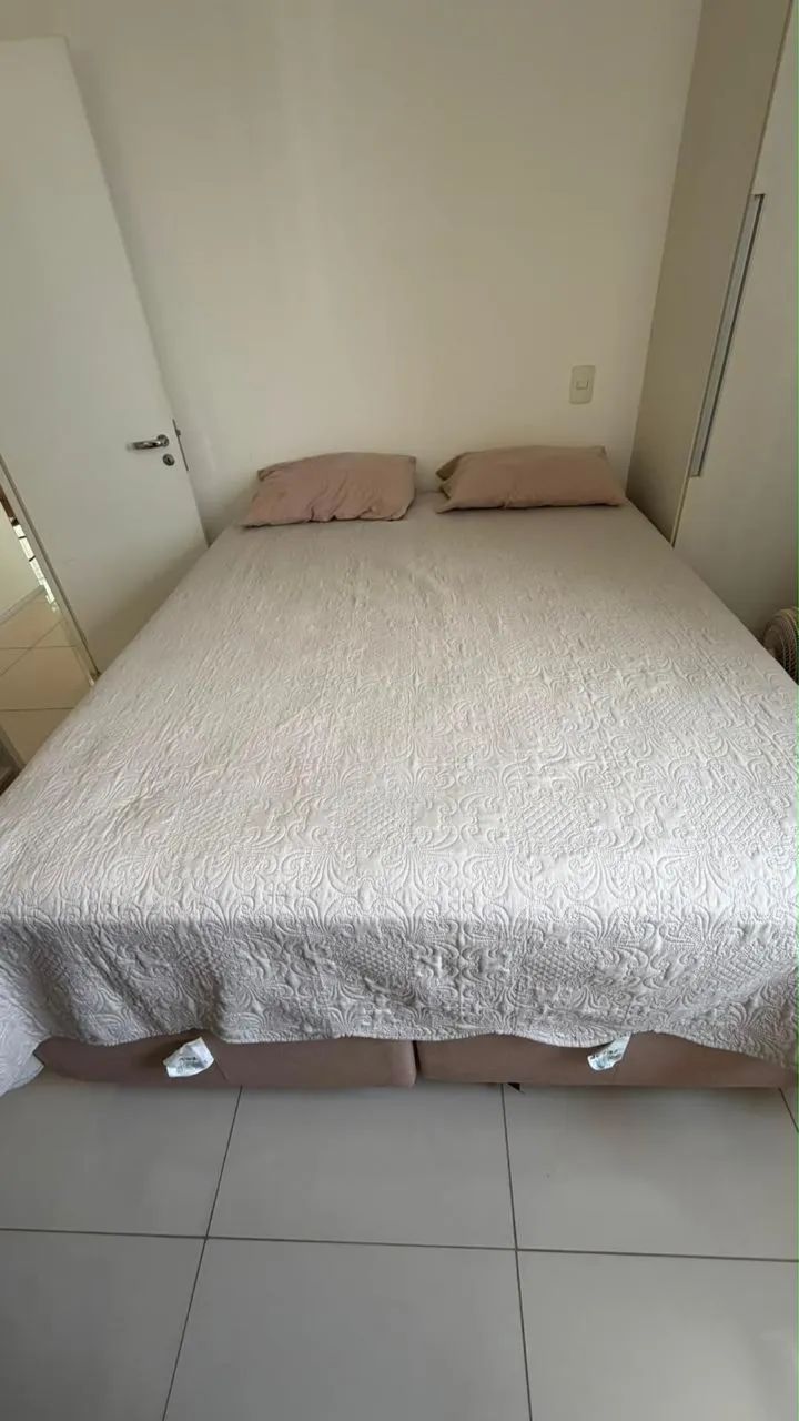 Cama Box Queen + Colchão - Excelente Estado! - Foto 3