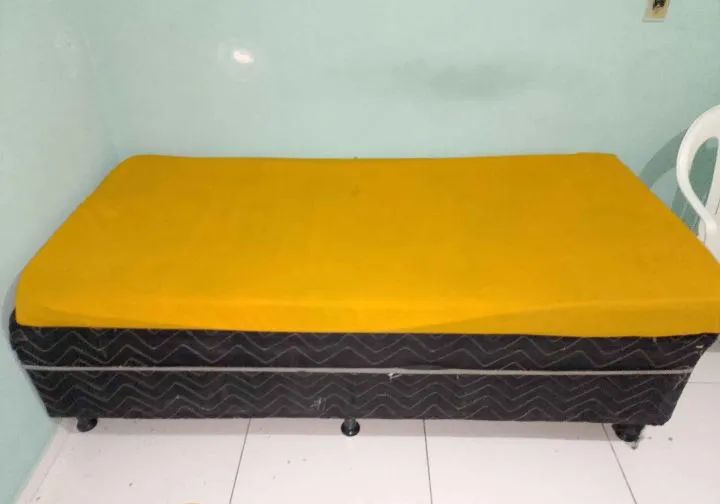 CAMA BOX + COLCHÃO em perfeito estado! - Foto 2