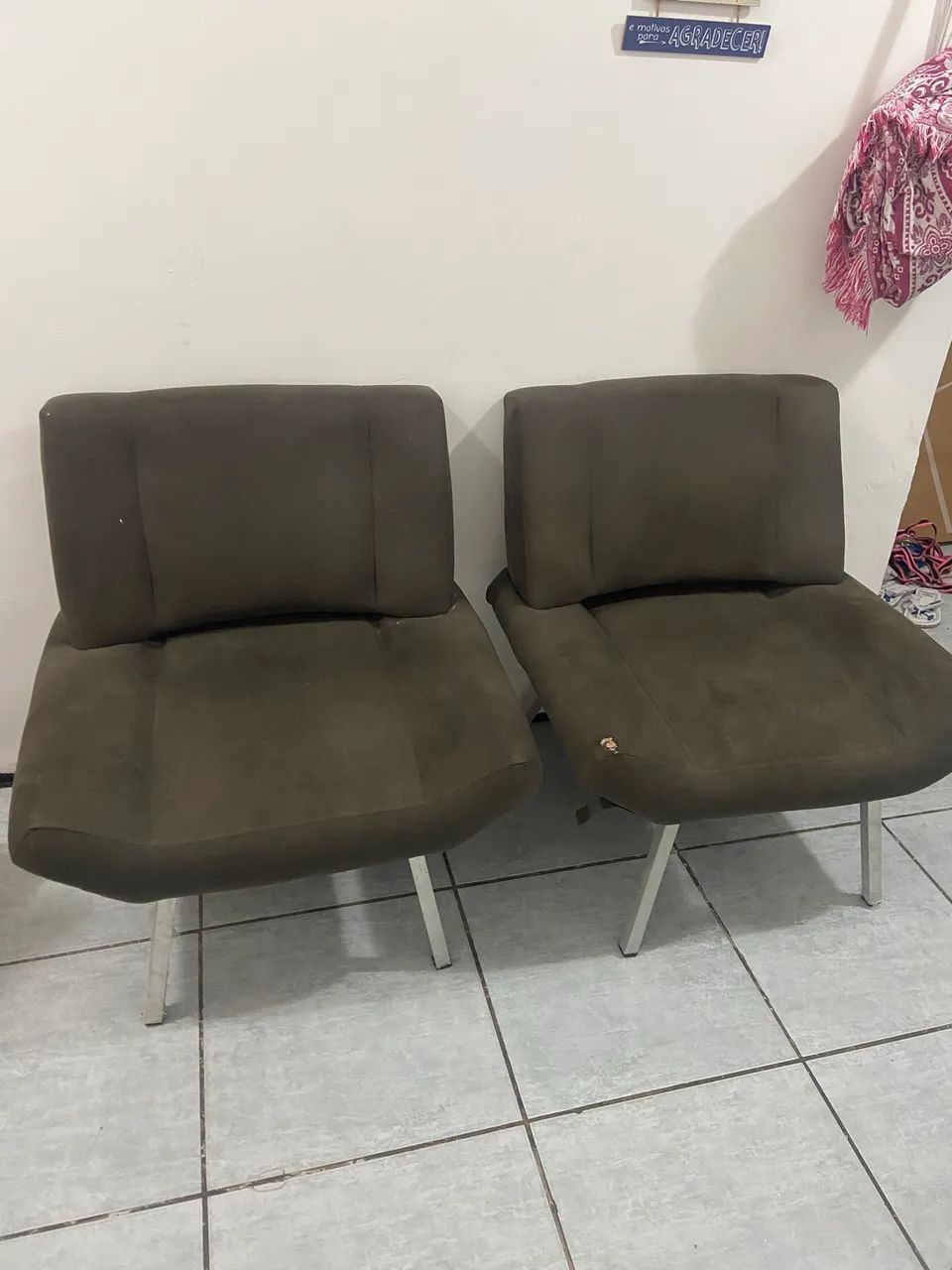 Sofá e duas poltronas usado - Foto 4