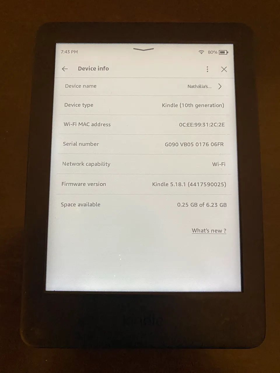 kindle 10ª geração 6gb - Foto 5