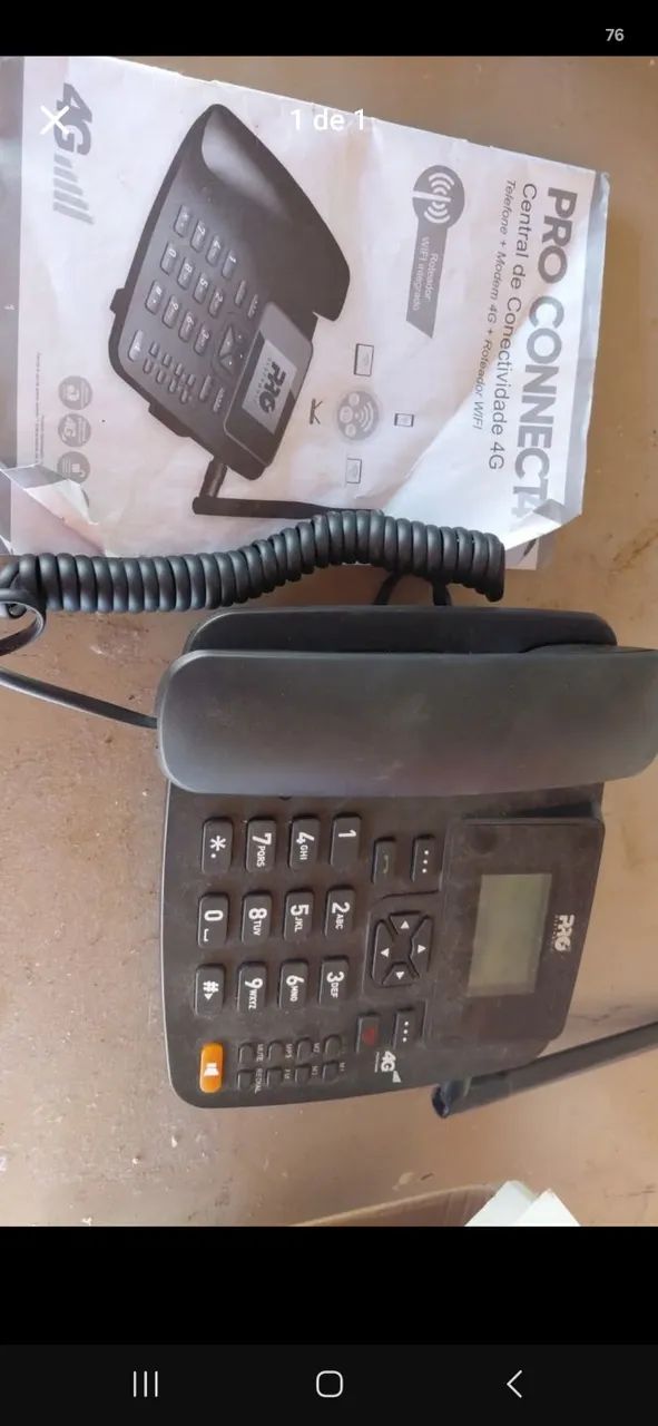 Telefone fixo que é roteador e Wi-Fi 4 g - Foto 2
