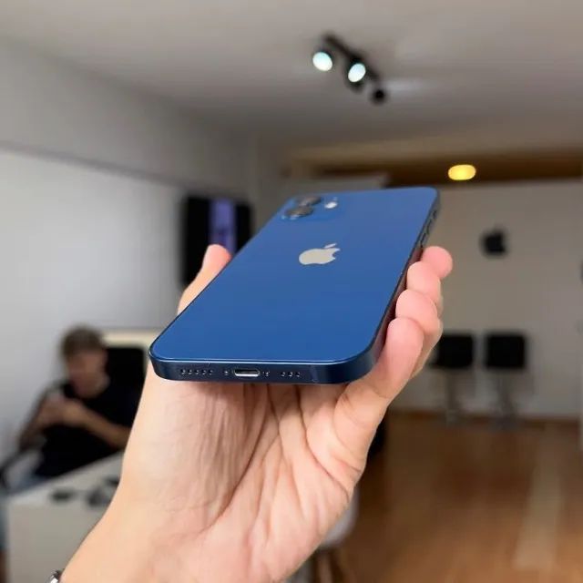 iPhone 12 64GB - Azul Impecável - Foto 3