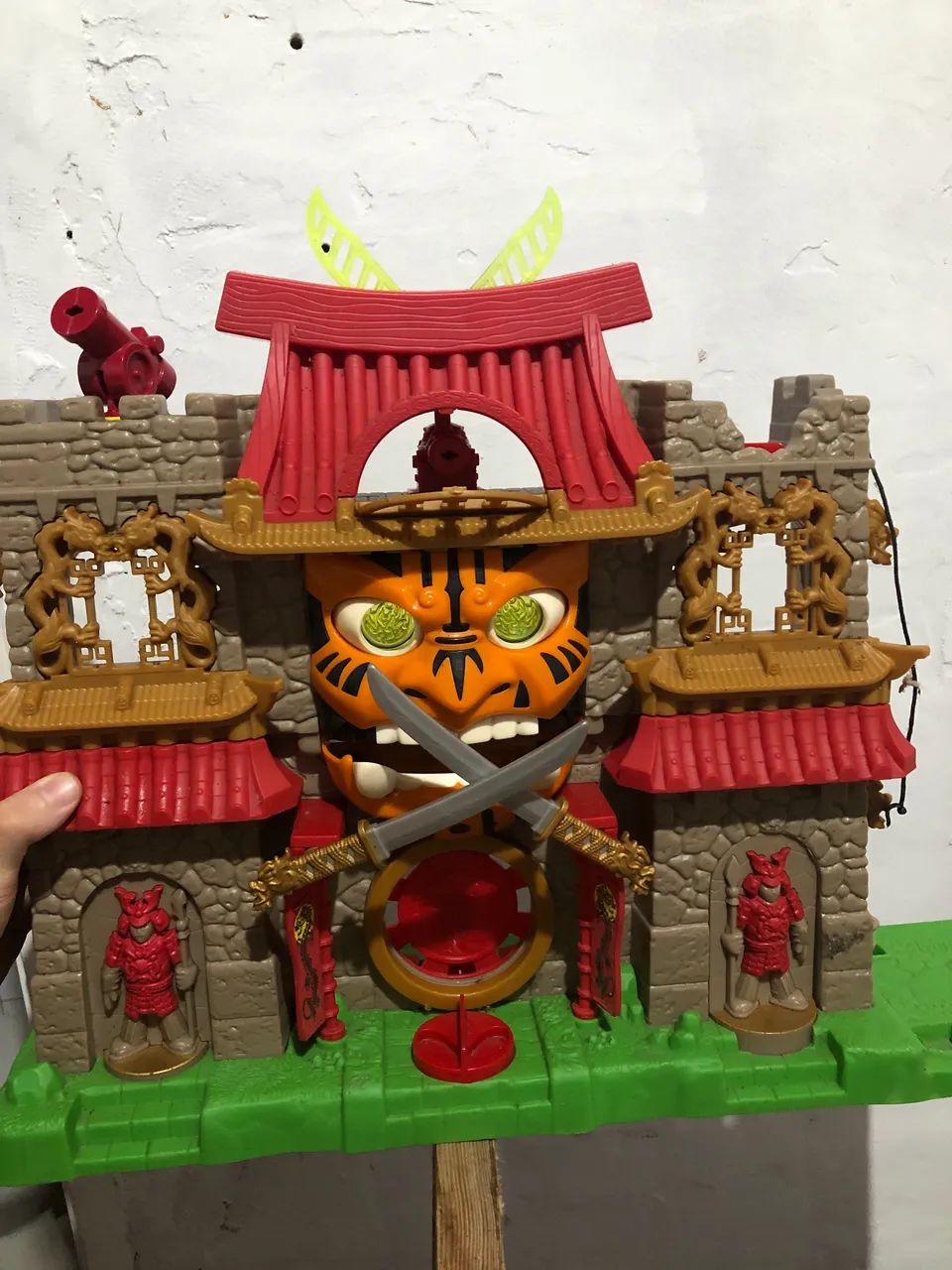 Castelo Samurai Imaginext Fisher-Price + Boneco Guerreiro Samurai - Foto 3