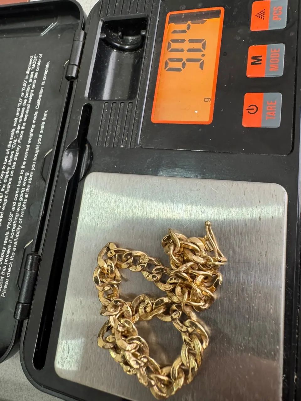 Pulseiras Groumet de ouro 18k procedência garantia eterna - Foto 5