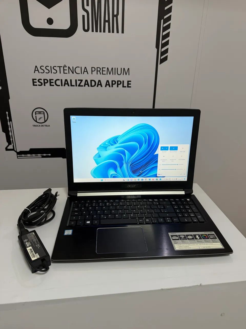 Notebook ACER 15 Polegadas (i5/8G/SSD240GB)