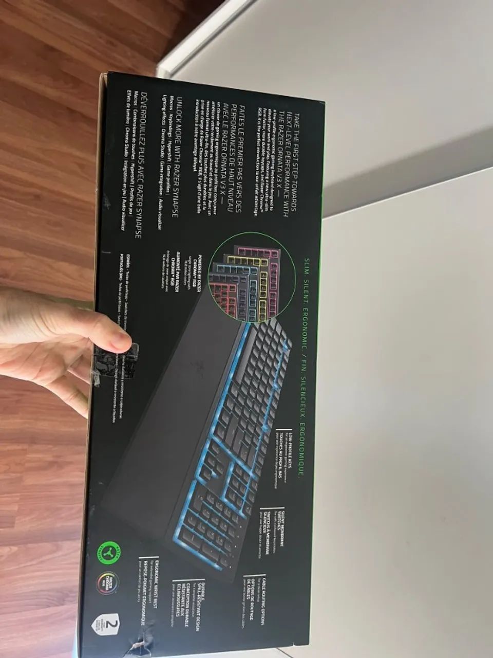 Teclado Razer Ornata V3 X - Foto 2