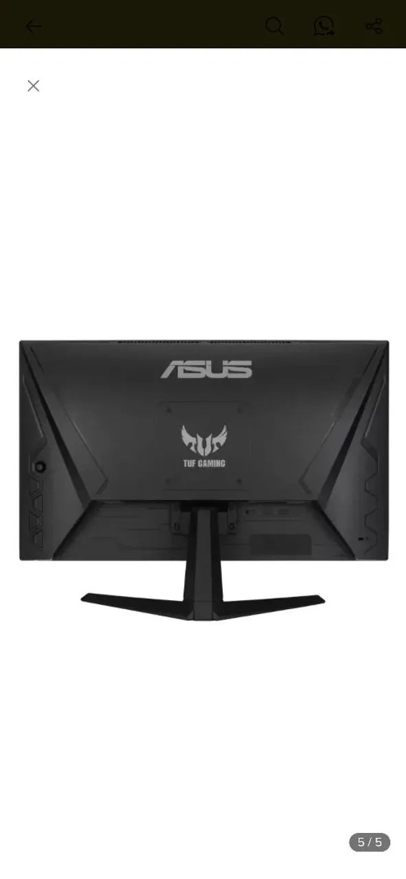 Monitor asus ( Full hd ) IPS 165HZ ZERADO - Foto 3