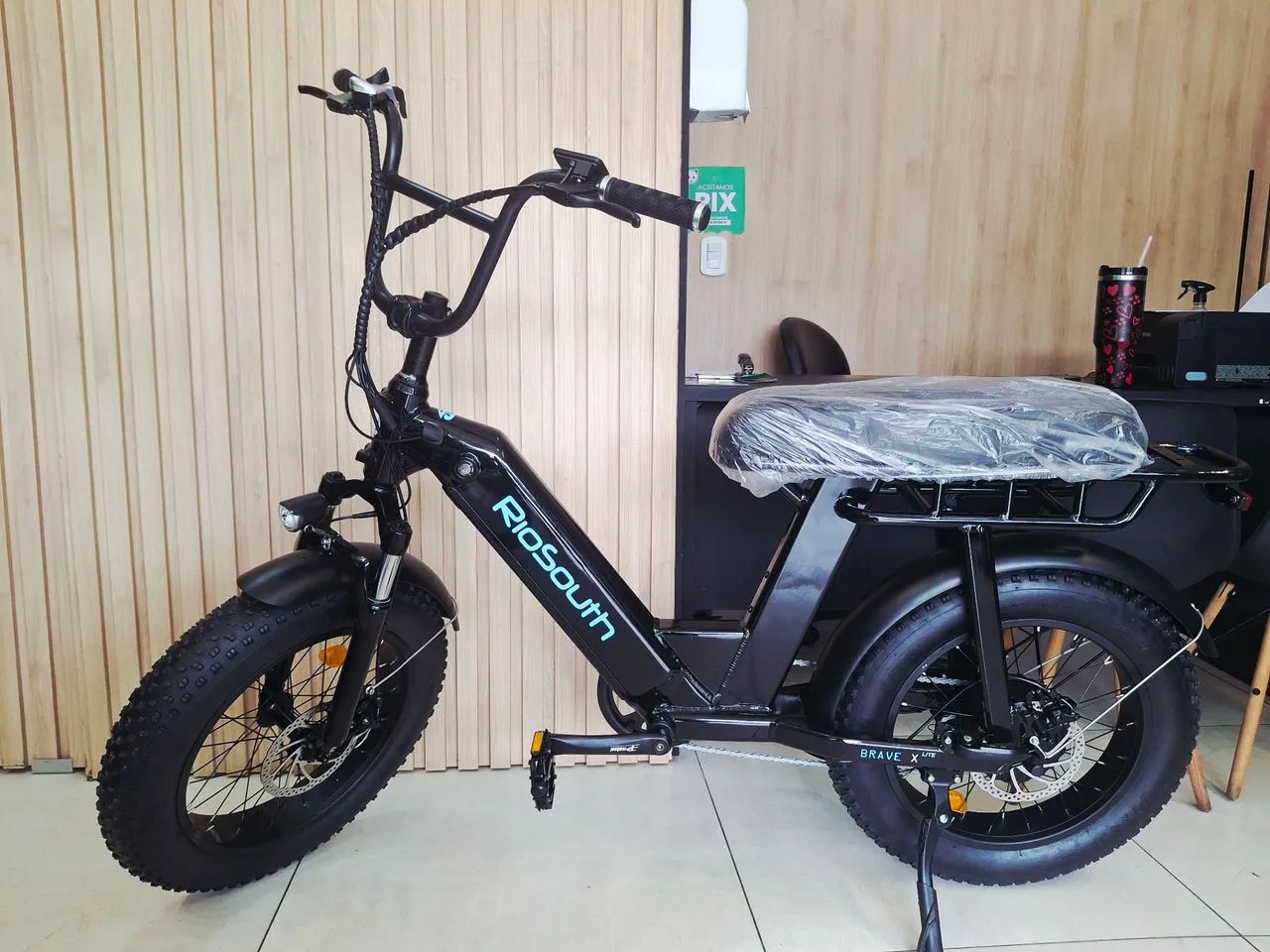 Bicicleta Elétrica Brave X 650W 
