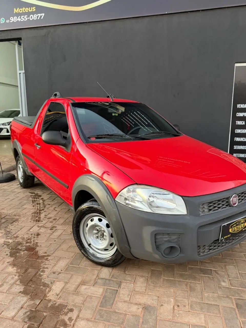 Fiat Strada Working Hard 1.4 Fire Flex 8V CS 2020 - Foto 2