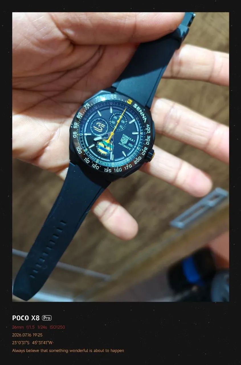 Tag heur fórmula 1 sena .. zerado.quartz - Foto 3