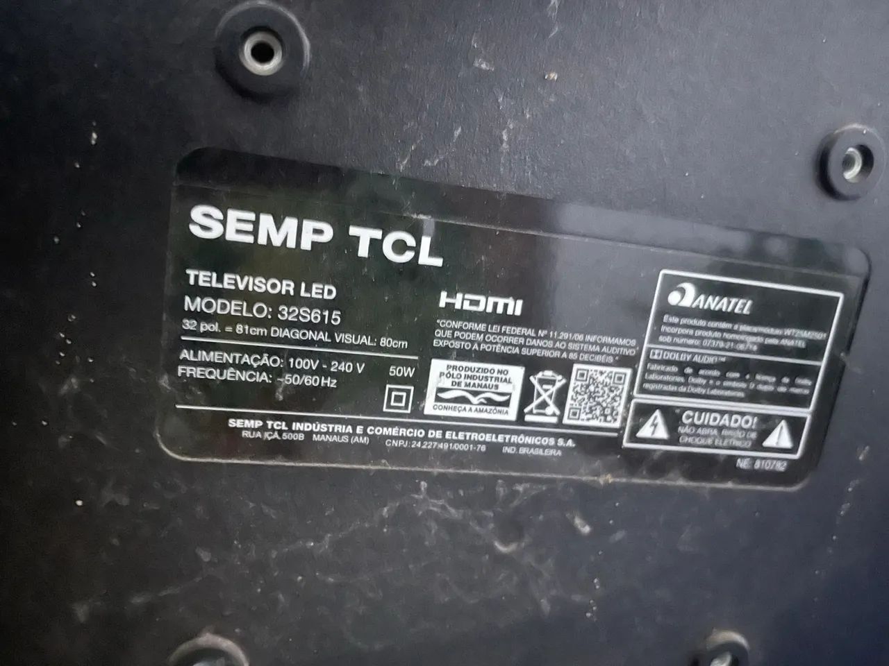 Vendo Tv smart 32 polegadas pra arrumar ou tirar peça  - Foto 2