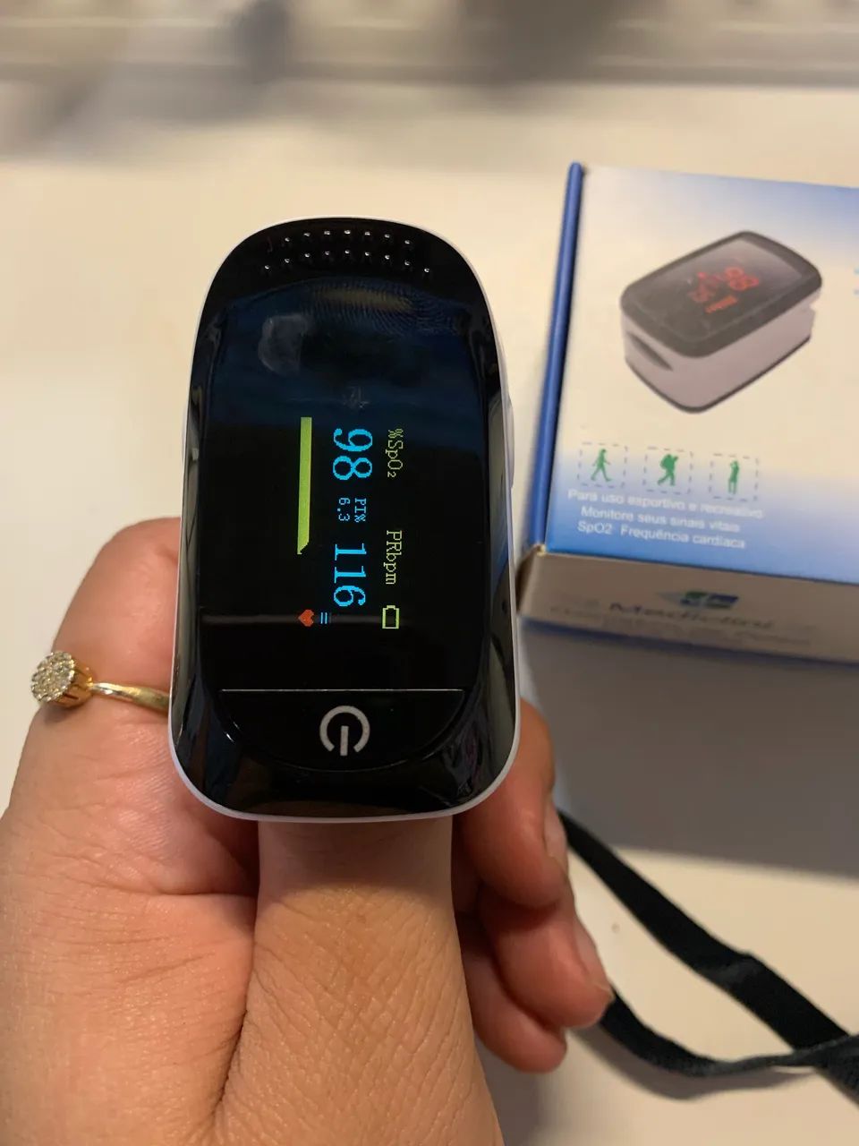 Oxímetro de Dedo  - Foto 2