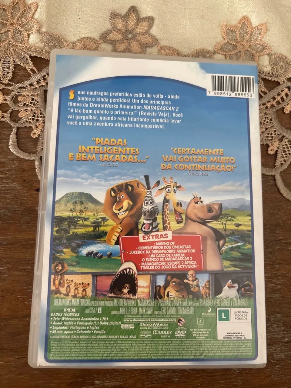 Animação em DVD - MADAGASCAR 2. - Foto 2