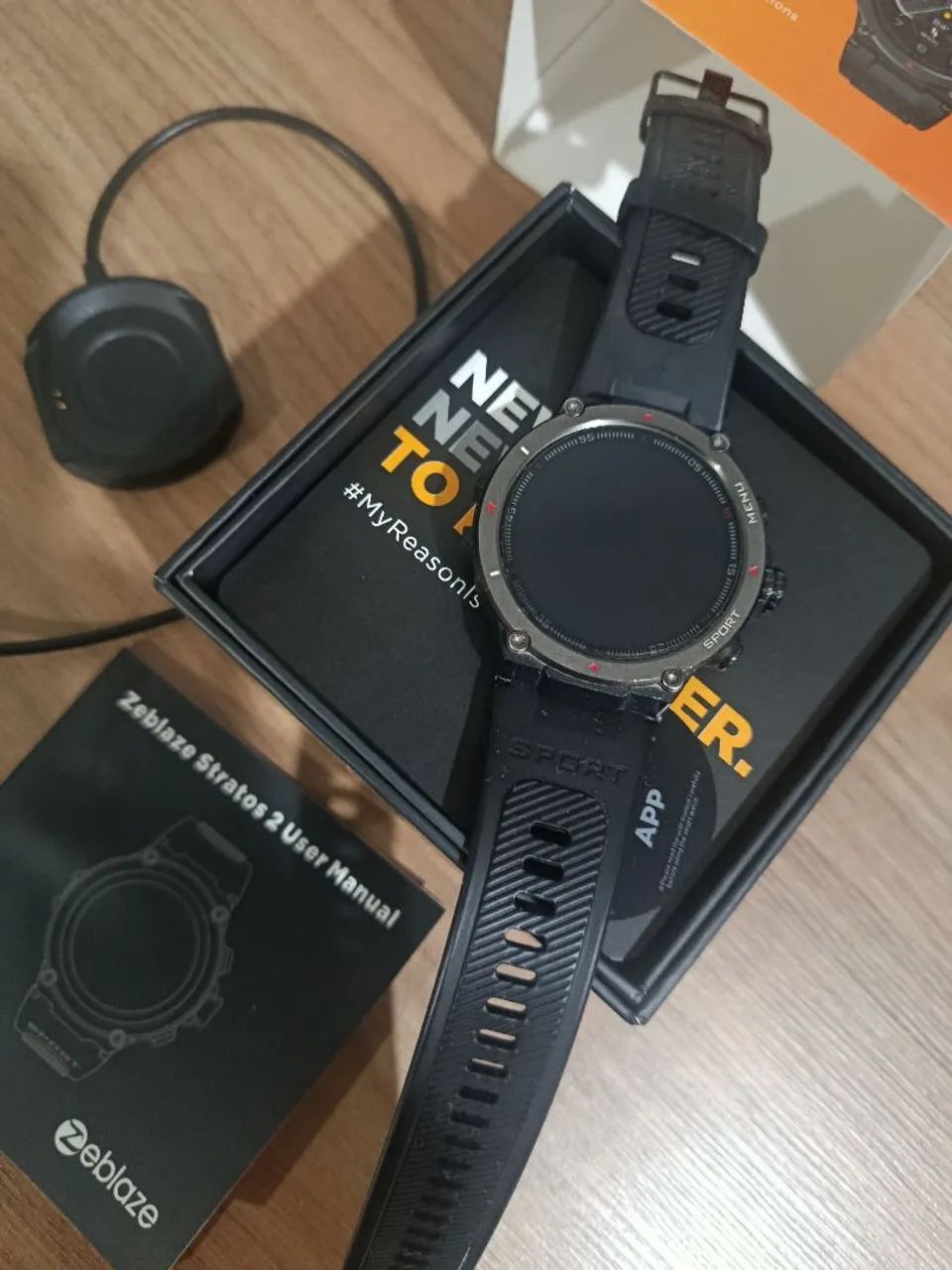 Smartwatch Zeblaze Stratos 2 completo  - Foto 4