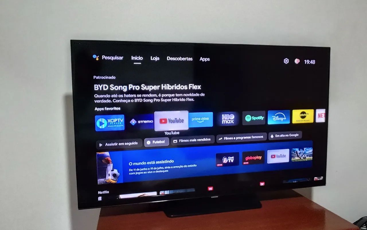 TV Samsung 40 polegadas + Mi Stick TV - Foto 2