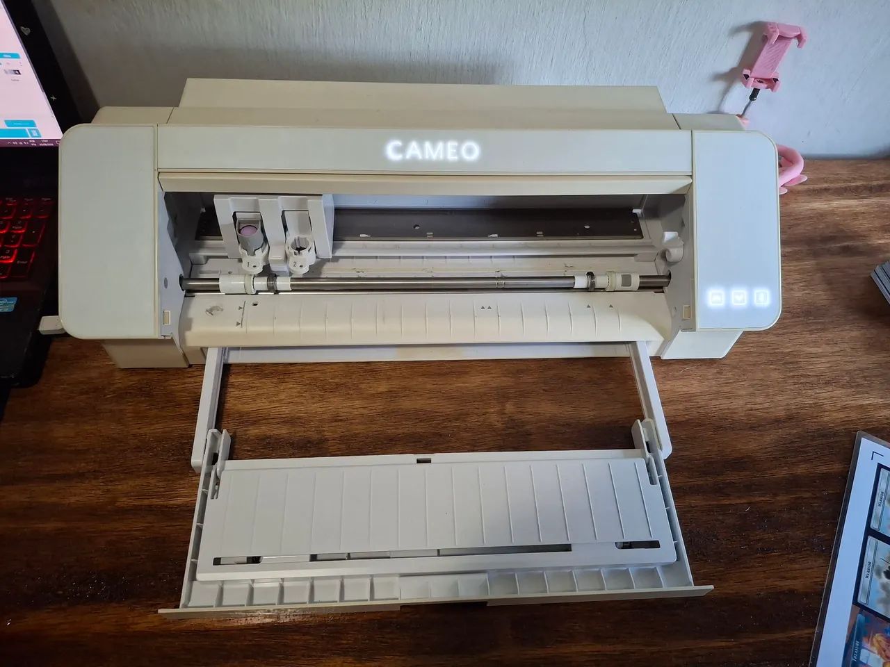 Silhouette Cameo 4 - Pouquissimo Usada - Foto 3